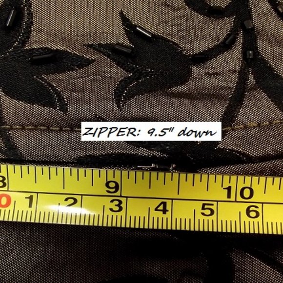 JS COLLECTION Women's top, Sz 16, Black - Picture 11 of 11